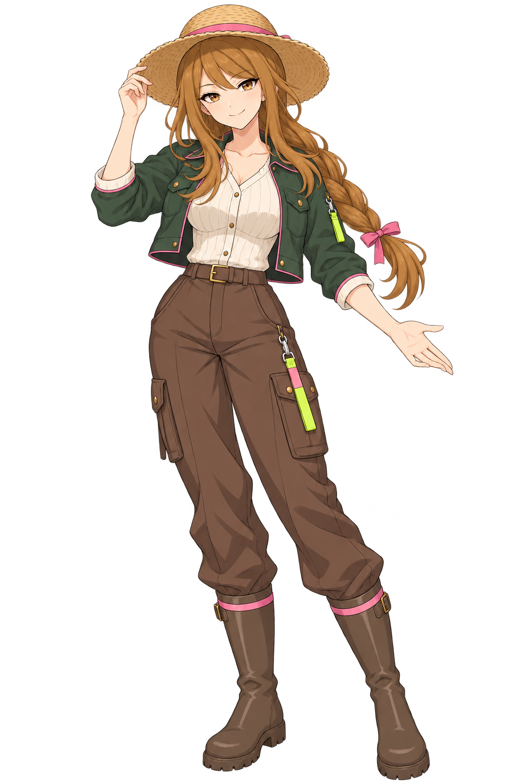 農園案内キャラクター ふく子